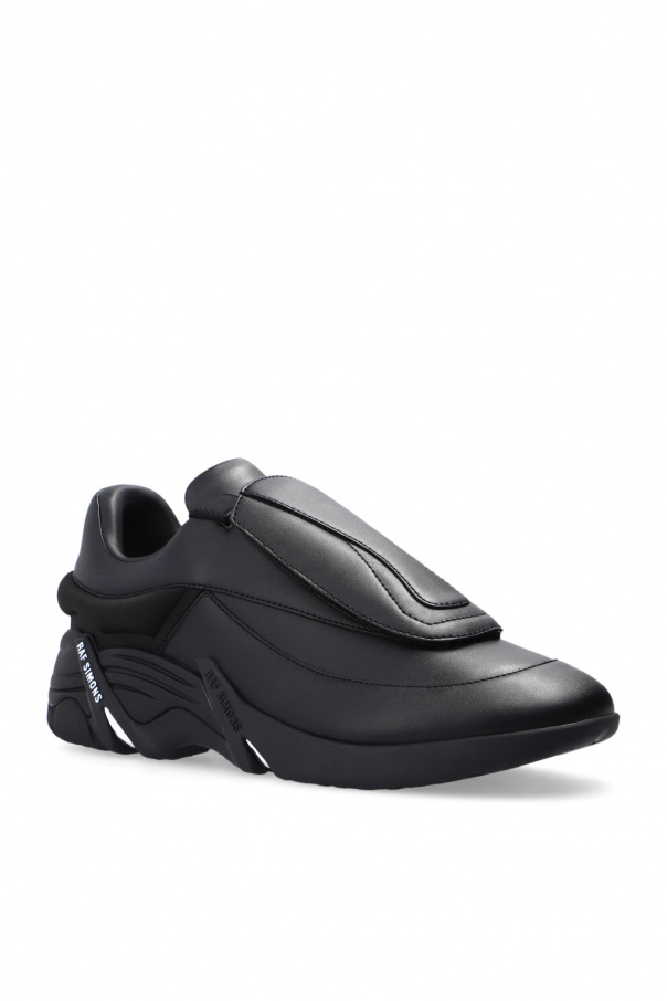 【美品】RAF SIMONS RUNNER ANTEI ブラック 41 RAF SIMONS (RUNNER) - ANTEI BLACK SUEDE / アンテイ ブラック